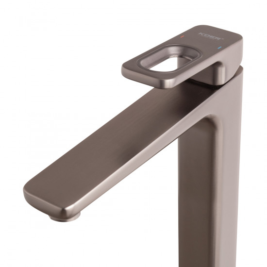 Змішувач для умивальника високий Koer KB-11031-07 (KR5435)