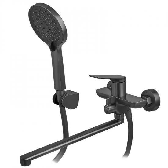 Змішувач для ванни Mixxus Premium DERBY 006 (EURO) BLACK (MI6602) Змішувач для ванни Mixxus Premium DERBY 006 (EURO) BLACK (MI6602)