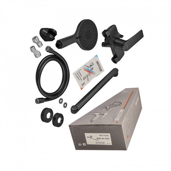 Змішувач для ванни Mixxus Premium DERBY 006 (EURO) BLACK (MI6602) Змішувач для ванни Mixxus Premium DERBY 006 (EURO) BLACK (MI6602)