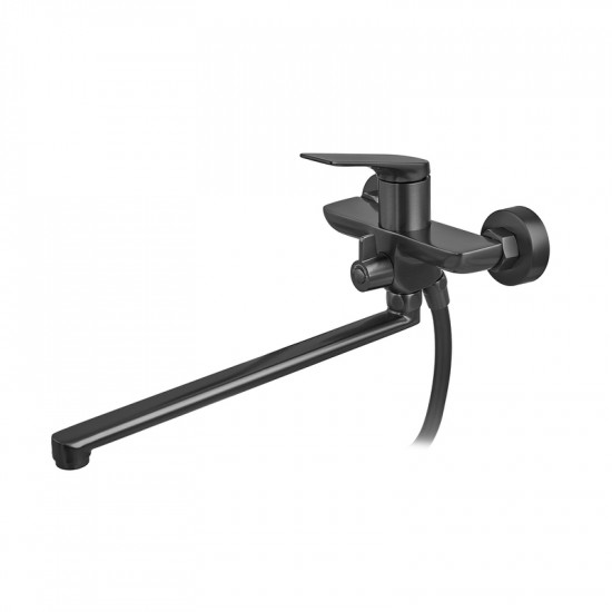 Змішувач для ванни Mixxus Premium DERBY 006 (EURO) BLACK (MI6602) Змішувач для ванни Mixxus Premium DERBY 006 (EURO) BLACK (MI6602)