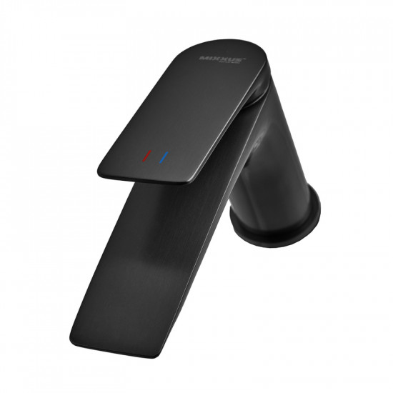 Змішувач для умивальника Mixxus Premium DERBY 001 (NUT) BLACK (MI6601)