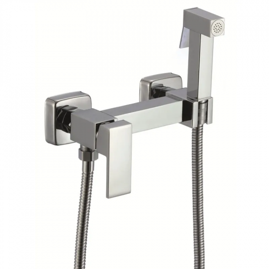 Змішувач для гігієнічного душу Zerix FTK-222 з лійкою (ZX5841) Змішувач для гігієнічного душу Zerix FTK-222 з лійкою (ZX5841)