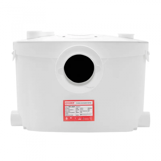 Канализационная установка Koer KWC-400 UP (KP2929)