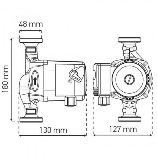 Насос циркуляційний відцентр. Koer KP.GRS-25 / 6-180 (KP0249) Насос циркуляційний відцентр. Koer KP.GRS-25 / 6-180 (KP0249)