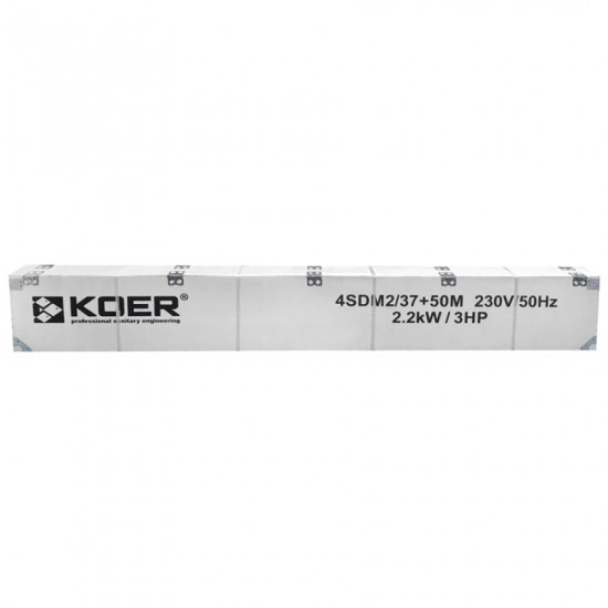Насос свердловин. центробіж. Koer 4SDM 2/15 + 50M + пульт (KP2636) Насос свердловин. центробіж. Koer 4SDM 2/15 + 50M + пульт (KP2636)