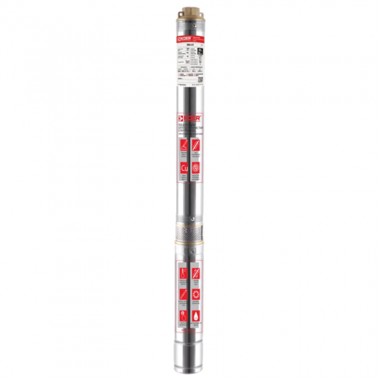 Насос для скважин центробежный KOER 3SDM 2/21 + 40M + пульт (KP2623)