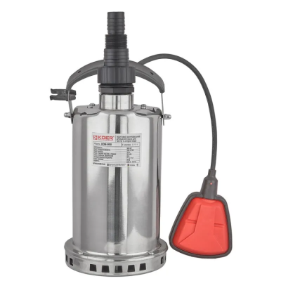 Насос дренажний Koer KDN-900 корпус нержавіюча сталь Н=10М, Q=12кбМ, P=900 Вт (KP3355)