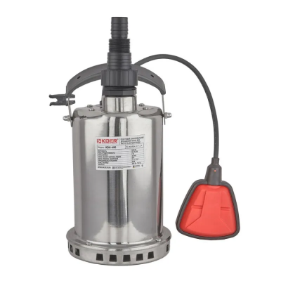 Насос дренажний Koer KDN-400 корпус нержавіюча сталь Н=7М, Q=7,5кбМ, P=400 Вт (KP3352)