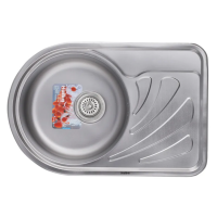 Мийка кухонна Haiba 67x44 (decor) (HB0557)
