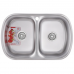 Мойка кухонная Zerix Z7749-08-180E (Satin) (ZM0565)