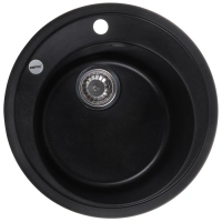 Мойка кухонная Zerix ZS-510R-14 Чёрный металлик (ZX4538)