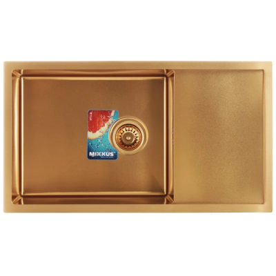 Мойка Mixxus MX7844-200-x1.2-PVD-Gold (MX0563)