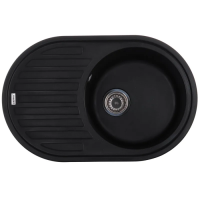 Мойка кухонная Zerix ZS-7750R-14 Чёрный металл (ZX4562)