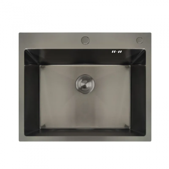 Мойка Mixxus MH6050 Nano-Black из нерж. стали (цвет графит) (MX1933)