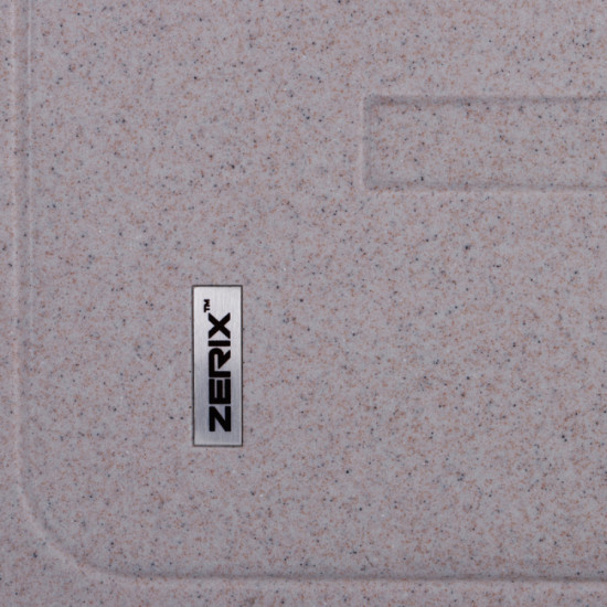 Мойка кухонная Zerix ZS-6243S-07 Мраморная (ZX4574)