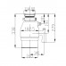 Дробилка пищевых отходов Mixxus GD-04-1 (750Вт, индукционный двигатель) (MX1571)