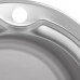 Мойка кухонная ZERIX Z510-08-180E (satin) (ZX1586)