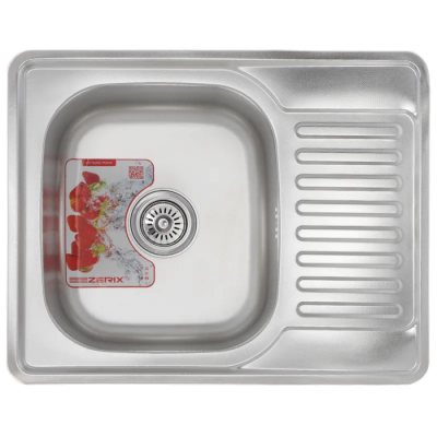 Мойка кухонная ZERIX Z6350-06-160D (decor) (ZM0562)