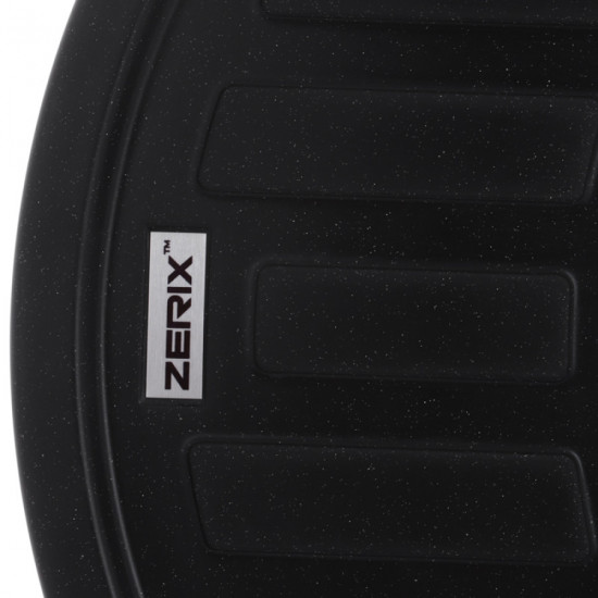 Мойка кухонная Zerix ZS-6250R-14 Чёрный металлик (ZX4554)