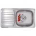 Мойка кухонная Zerix Z7642-08-180D (decor) (ZX1603)