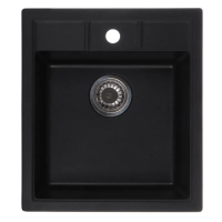 Мойка кухонная Zerix ZS-4651S-14 Черный металл (ZX4570)