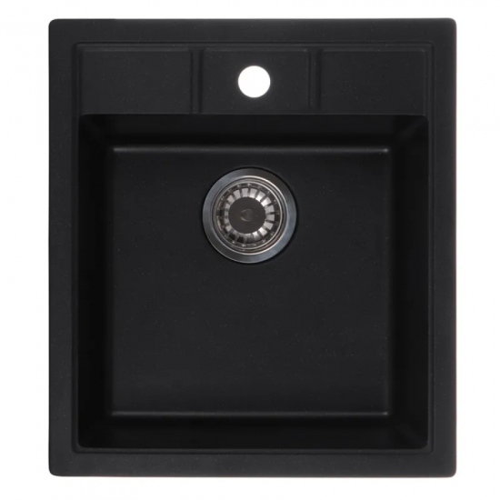 Мойка кухонная Zerix ZS-4651S-14 Черный металл (ZX4570)