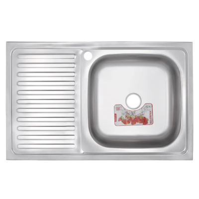 Мойка кухонная Zerix Z8050R-08-180MD (micro decor) (ZS0601)