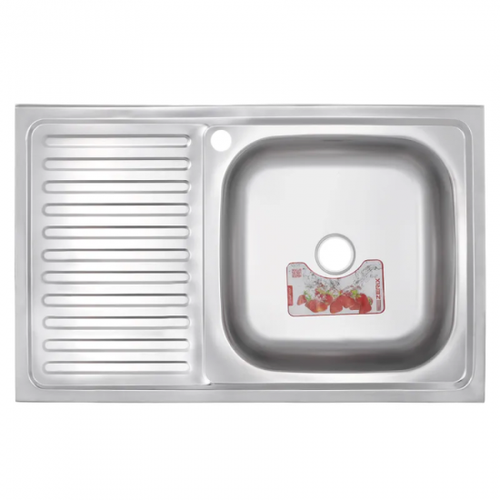 Мойка кухонная Zerix Z8050R-08-180MD (micro decor) (ZS0601)