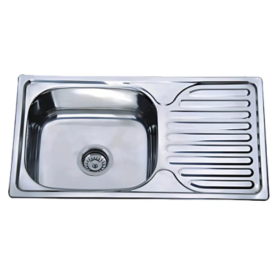 Мойка кухонная Zerix Z7642-08-180E (Satin) (ZX1602)