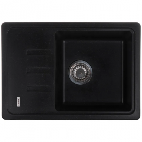 Мойка кухонная Zerix ZS-6243S-14 Чёрный металік (ZX4578)