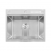 Мойка Mixxus MH6050-SK NANO-SILVER (3.0/0.8) с н.ст. со ступенькой для сушки, с подст. под ножи(нерж.)