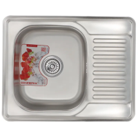 Мойка кухонная ZERIX Z6350-06-160E (satin) (ZM0561)
