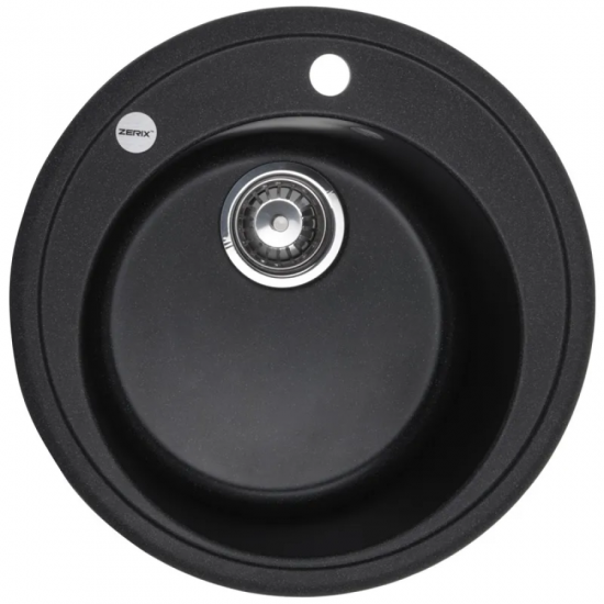 Мойка кухонная ZERIX ZS-510R-13 Графитная (ZX4537)