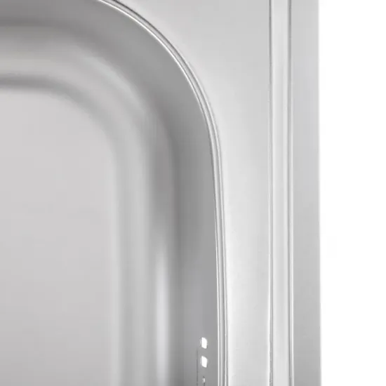 Кухонная мойка накладная Zerix Z5050-04-160E (Satin) (ZX1608)