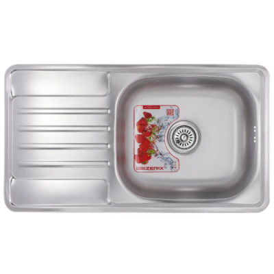 Мойка кухонная Zerix Z7642-08-180MD (micro decor) (ZS0573)