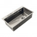 Мойка Mixxus Premium MH7545-SET-05 NANO-SILVER (3.0/0.8) комплект (нержавейка) (MX9634)