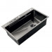 Мойка Mixxus Premium MH7545-SET-05 NANO-BLACK (3.0/0.8) комплект (графит) (MX9632)