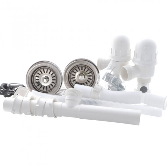 Мойка кухонная Zerix Z7749-08-180E (Satin) (ZM0565)