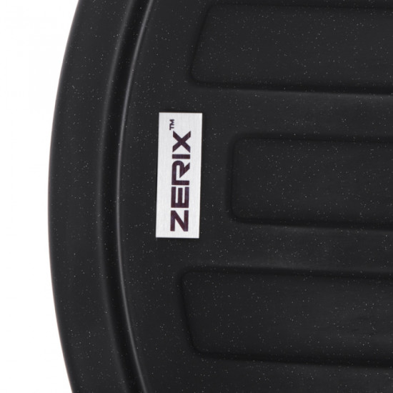 Мойка кухонная Zerix ZS-7750R-14 Чёрный металл (ZX4562)