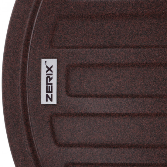 Мойка кухонная Zerix ZS-7750R-12 Коричневая (ZX4560)
