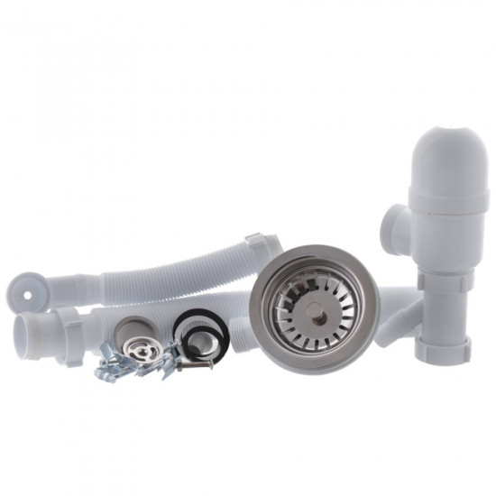 Мойка кухонная Zerix ZS-7750R-03 Черная (ZX4556)