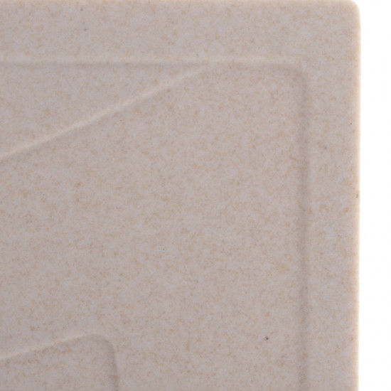 Мийка кухонна Haiba HB8104-G319 sand 780x500x200 (HB0989)
