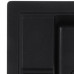 Мойка кухонная Zerix ZS-4651S-14 Черный металл (ZX4570)