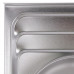 Кухонна мийка накладна Zerix Z8060B-08-180E (Satin) (ZX1620)