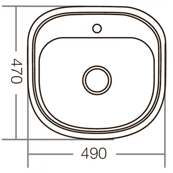 Мийка кухонна Zerix Z4947-08-180D (decor) (ZM0560) Мийка кухонна Zerix Z4947-08-180D (decor) (ZM0560)