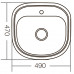 Мийка кухонна Zerix Z4947-08-180D (decor) (ZM0560) Мийка кухонна Zerix Z4947-08-180D (decor) (ZM0560)