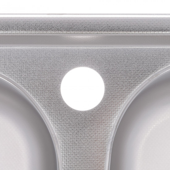 Мойка кухонная ZERIX Z7749-08-180D (decor) (ZM0566)