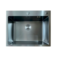 Мийка Mixxus MH6050 Micro Decor Black (3.0/0.8) з нерж. сталі (колір чорний) (MI8223)