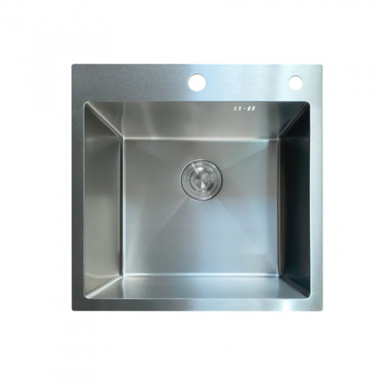 Мойка Mixxus MH5050 Micro Decor SS Color (3.0/0.8) из нерж. стали (цвет нержавейка) (MI8212)