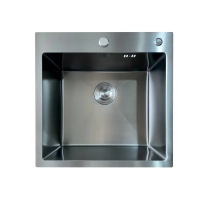 Мийка Mixxus MH5050 Micro Decor Graphite (3.0/0.8) з нерж. сталі (колір графіт) (MI8213)